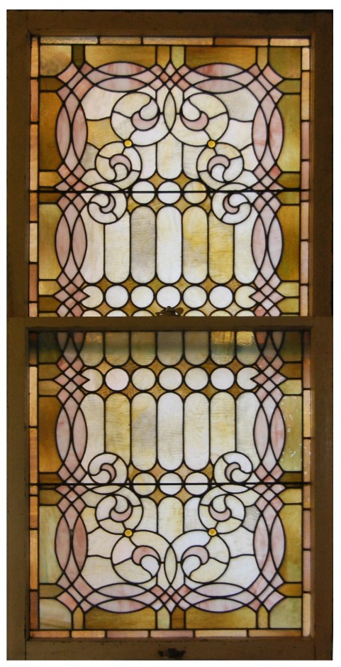 Photograph of stained glass window
