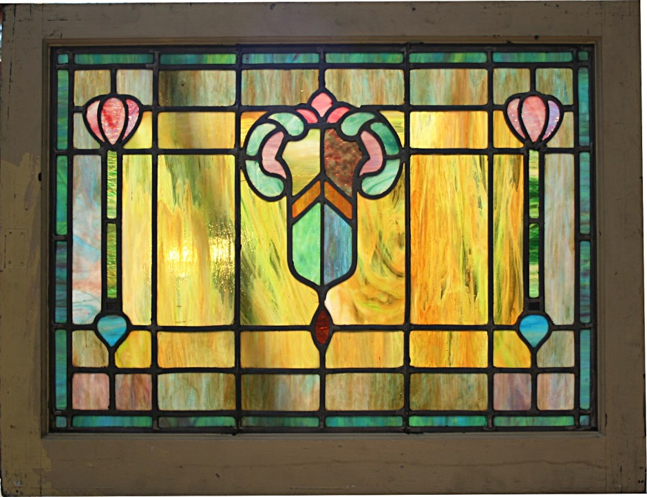 Photograph of stained glass window