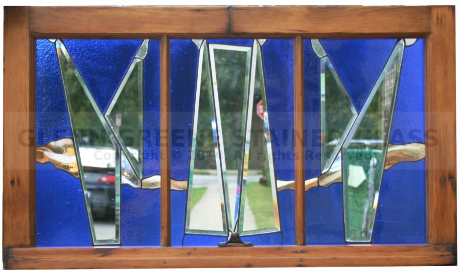 Photograph of stained glass window